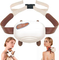 Neck and Shoulder Massager with Hands,Wireless Portable Deep Tissue Massage for Neck, 4D Bionic Real Touch Shiatsu Hand Massager, Rechargeable Cervical Electric Massager for Home Office