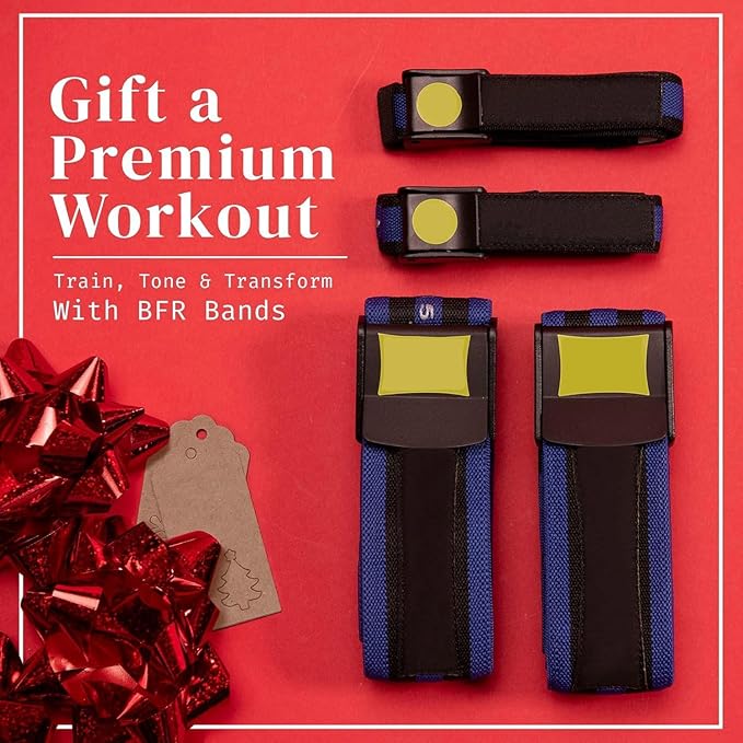 4Pcs Bands Blood Flow Restriction Bands for Arms Legs & Glutes for Occlusion Training Quick-Release Elastic Strap Ideal for Muscle Growth Without Heavy Weights