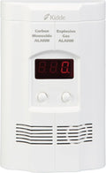 Kidde Carbon Monoxide + Explosive Gas, Natural Gas & Propane Alarm, Plug-in with 9V Battery Backup, Digital Display, 85 dB Alarm, LED Status Indicators, 3rd Edition