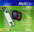 Prime 100 Count Test Strips, No Coding Required - Accurate Monitoring - Care - for Use with Prime Meters