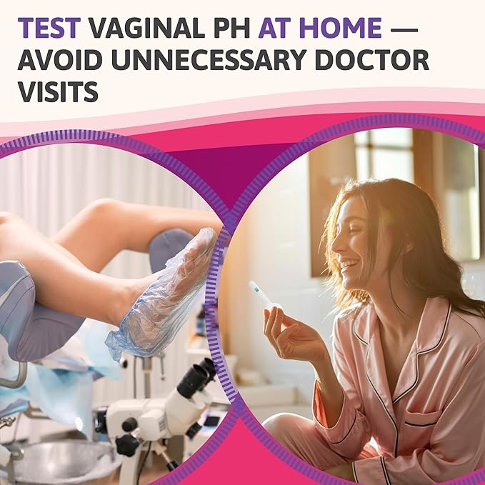 Exploro Vaginal pH Balance Devices Alternate to Vaginal pH Test Strips for Women, Eligible Vaginal Infection Test Kit Can Help Differentiate Bacterial Vaginosis BV & Yeast Infections Pack of 3.