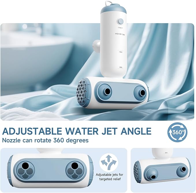 Bath Jets for Tub, Two Modes - Bathtub Jet or Bubble Maker, Portable Bath Spa with Dual Jets, Bath Spa Jets Creates Soothing Bubbles and Massage, Bathtub Accessories for Relaxing Daily Use