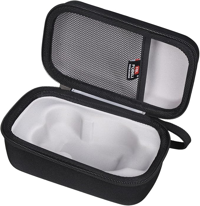 FBLFOBELI Hard Travel Case for NuFACE MINI+ Starter Kit, Hunvva EP-300 Mini Microcurrent Facial Device (Case Only) (Black)