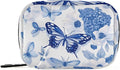 Travel Pill Case Abstract Flowers Floral Weekly Small Pill Box 7 Day Pill Box Pill Organizer Bag