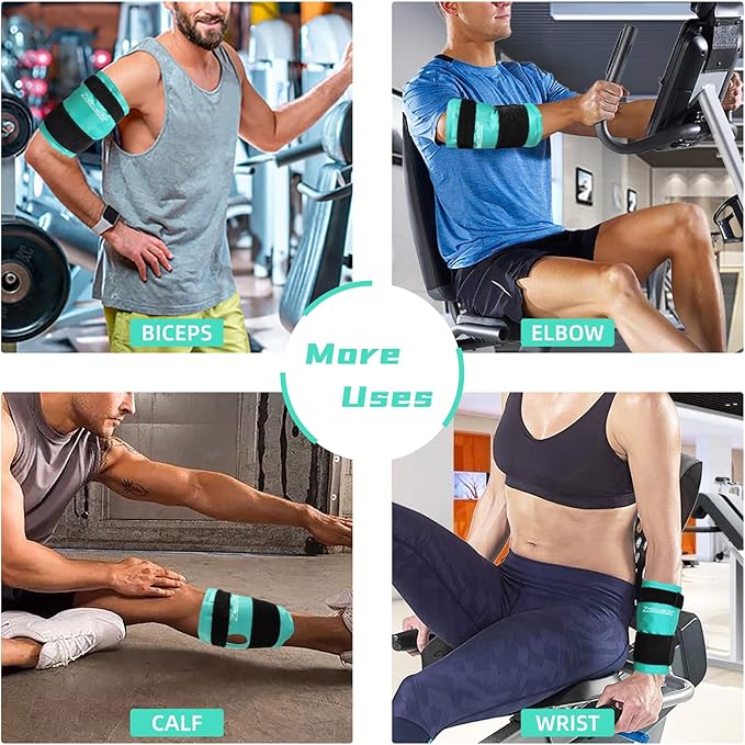 Wrist Hand Ice Pack Wrap 2 Pack-Reusable Gel Hot & Cold Therapy for Wrist Elbow Hand Pain Relief from Carpal Tunnel, Soreness,Rheumatoid Arthritis, Tendonitis,Swelling, Bruises & Sprains