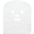 Maitys 150 Pieces Pre-cut Gauze Facial Cotton Beauty Face Pads Gauze Skin Care High Frequency for Facial Spa(10 x 12 Inch,Rectangle Face Style)