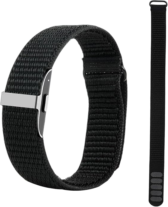Nylon Loop Replacement Strap Compatible with Hume Health Band, Soft Breathable Adjustable Sport Wristband for Fitness Tracker, Women & Men