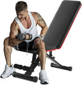OLIXIS Adjustable Weight Bench for Full Body Strength Training, Foldable Workout Bench with Incline Flat Positions, 795 lbs Capacity Dumbbell Bench for Home Gym, Sit Up, Press, and Ab Exercises