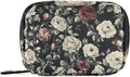 Travel Pill Case Florals Flower Plants Weekly Small Pill Box 7 Day Pill Box Pill Organizer Bag