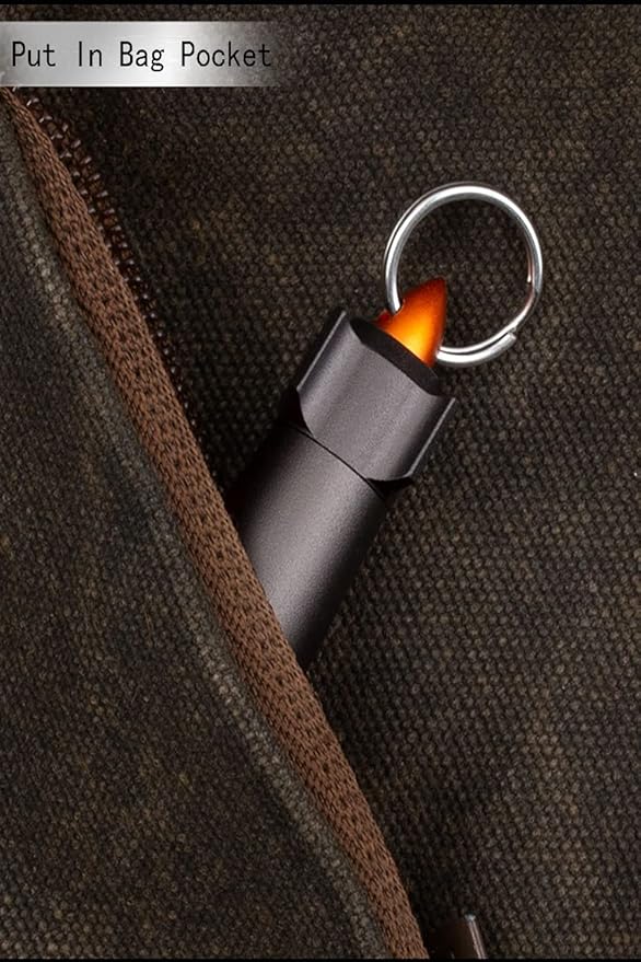 4Pcs Keychain Pill Organizer Waterproof Durable Alloy Container Medicine Box, Portable Pill Holder Case Outdoor Camping Travel