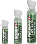 Boost Oxygen Focus Rosemary Collection | Large 10L, Medium 5L & Pocket Size 3L (3 Pack)