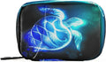 Galaxy Turtle Pill Box 7 Day Pill Case Travel Pill Organizer Bag with Zipper Portable Weekly Case Compact Size for Vitamin Supplement Holder
