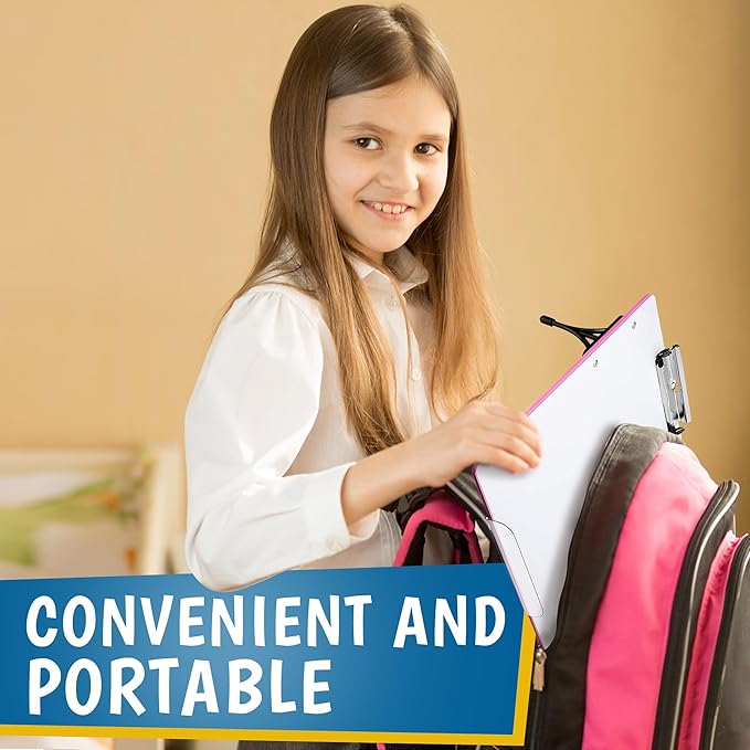 for Writing - Adjustable Magnetic Whiteboard & 22° Angle Ergonomic Desk for Reading, Writing, & Drawing for Students, Teachers – Ideal for Posture, Study, & Orientation – Pink