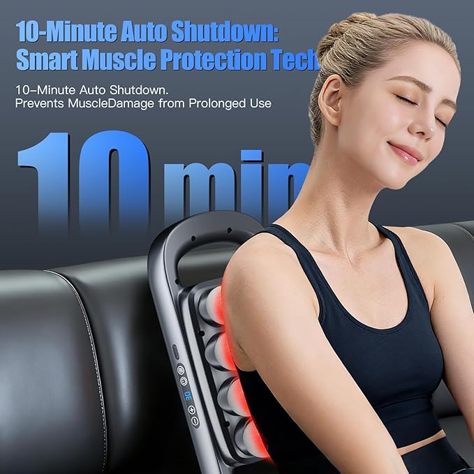 20 Heads Massage Gun Set, Deep Tissue Percussion Massager with 3 Modes&30 Intensities-Muscle Massage Gun for Back/Shoulder/Foot/Body/Hand Muscle Pain Relief,Birthday Gifts
