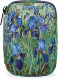 Plant Flower Beauty Pill Case Travel Pill Organizer Weekly 7 Day Portable with Zipper Medicine Box Pill Case for Vitamins, Birth Control,Fish Oils,Medication, Supplements