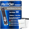 Premier Test Strips 50 Count | Premier Blood Glucose Test Strips | Diabetes Test Strips (50)