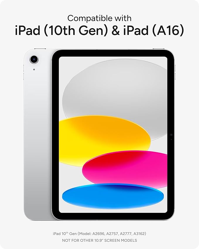 ZAGG Glass Elite Screen Protector for iPad 11-inch (A16) & iPad 10.9-inch (10th Gen) - 5X Stronger Tempered Glass, Smudge-Free, Easy Installation, Eco-Friendly with Recycled Glass