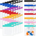 35 Pcs Pill Pouch Bags, Reusable Zippered Pill Pouch, Self Sealing Medicine Bag, Small Plastic Pills Bags with Slide Lock, Portable Pills Pouches for Travel Medicine Organizer(7 Colors)