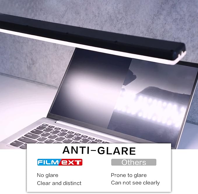 FILMEXT Macbook Pro 14 inch Screen Protector 2026-2021 M5 M4 M3 M2 M1 A3185 A3112 A3401 A2918 A2992 A2779 A2442,Bubble Free Blue Light Screen Filter for Macbook Pro 14.2" -Eye Care/Anti-Glare-Matte