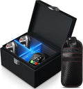 Faraday Box with Faraday Bags for Car Keys, Faraday Key Fob Protector, Faraday Cage Key Fob Signal Blocker, Signal Blocking Box for Car Keys