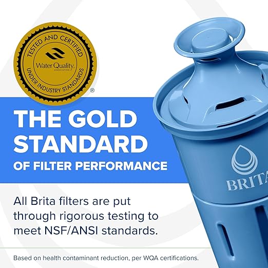 Brita Water Dispenser, UltraMax Elite Filter, Removes 99% of Lead, Includes 1 Filter, 27-Cup Capacity, Black