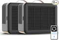 PuroAir Air Purifier 100i Smart HEPA Air Purifiers for Home Pets - Portable Small Air Purifier Filters up to 550 Ft² of Pollutants, Smoke, Pollen, Dust - Room Air Purifiers for Bedroom, Office (2PK)