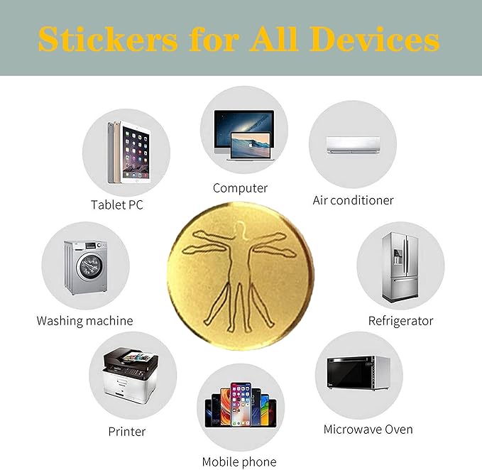 10Pcs Protection Cell Phone Stickers 99% Effective Protector Cell & Smart Phones, Laptops, Tablets, TV, Monitors - All Devices