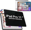 Magnetic Privacy Screen Protector Compatible With iPad Air 5th 4th Generation 10.9 Inch & iPad Pro 11(2018/2020/2021/2022), Removable Anti Blue Light Glare Spy Private Filter Black Security Screen Cover