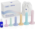 AEON Gentle Touch Premium Silicone 6-Piece Straight Set for Pelvic Floor Wellness & Flexibility – Soft, Body-Safe Design – Includes 1.3 Oz Glide Moisturizer ($10 Value) & Elegant Storage Bag