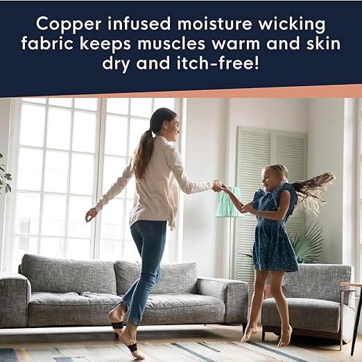 Copper Compression Arch Support Sleeves. Targeted Compression for Plantar Fasciitis Symptoms, Pain, Flat Feet & High Arches. Breathable Support for Men & Women - Nude