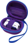 XANAD Pulse Oximeter Case for Zacurate, Innovo, Vibeat, iHealth, Santamedical, Children Fingertip Pulse Oximeter Blood Oxygen Saturation Monitor,Case Only (Purple)