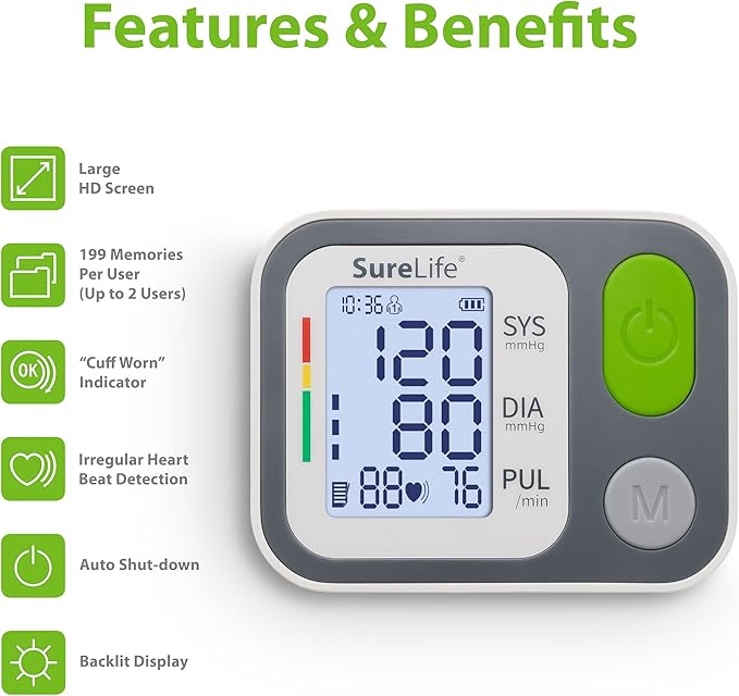 SureLife Wrist Blood Pressure Monitor