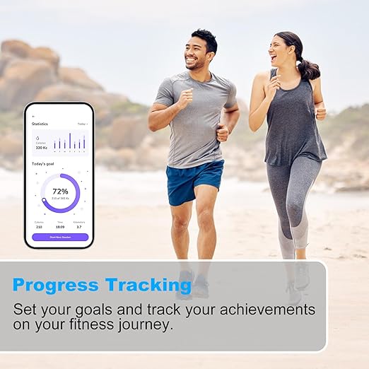 Intelligent Body Fat Scale, a Simple and Practical Digital Scale That can be Connected to a Mobile Digital Bathroom Scale to Display BMI, Body Fat, Muscle Mass, and Durable Weight Scale (Pink)