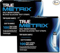 TRUE METRIX Self Monitoring Blood Glucose Test Strips, TRUE METRIX Family of Self Monitoring Blood Glucose Meters, Value Pack, 200 Count (2, 100-Count Boxes)