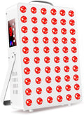 Cholas Red Light Therapy Panel for Face and Body, 150W with 60 Dual Chip LEDs, 660nm Red Light and 850nm Near Infrared, 3 Modes Adjustable Brightness and Timer, Gifts for Men Women