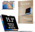 SenseAGE Magnetic Privacy Screen Filter for MacBook Air 15 inch (2023-2025, M2, M3, M4), Easy On/Off Anti-Blue Light Privacy Screen Protector, Compatible with MacBook Air 15.3 inch