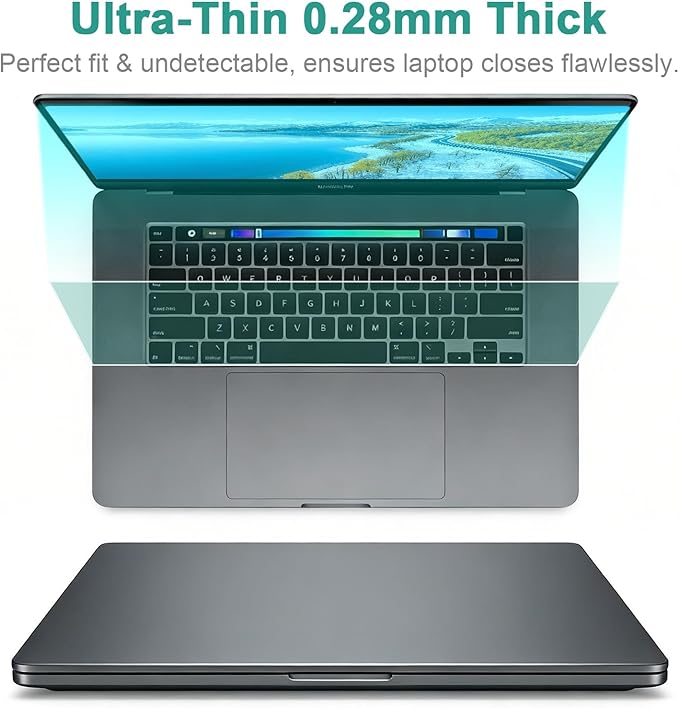 2-Pack 14 Inch 16:10 Laptop Anti Blue Light Screen Protector, Matte Anti Glare Film UV Blocking Protector Compatible with 14''(1920x1200P) HP, Acer, Asus, Lenovo, Dell, Samsung, Thinkpad