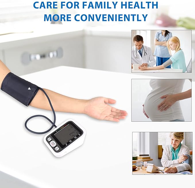 Child Small Size Cuff Compatible with Omron 5.5”-9.5” Inches (15-24CM) Blood Pressure Cuff ARM BP Replacement Cuff for Pediatric and Women +6 Connectors (Small)