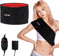 Red Light Therapy Belt for Body 660nm & 850nm Infrared Light Therapy Wrap, 51‘’x7‘’ Adjustable Heating Belt for Home Use with Controller