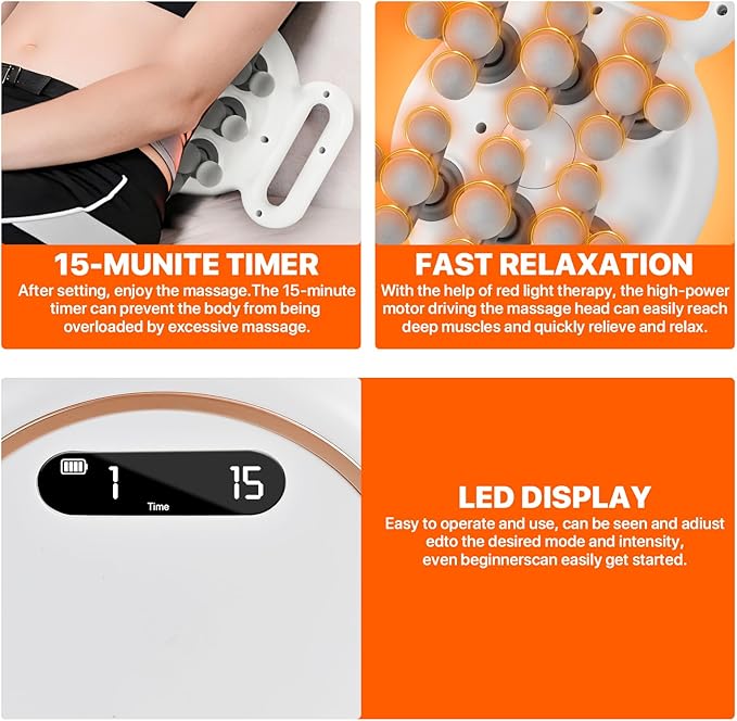 22 Head Massage Gun Deep Tissue Percussion Massager for Pain Relief