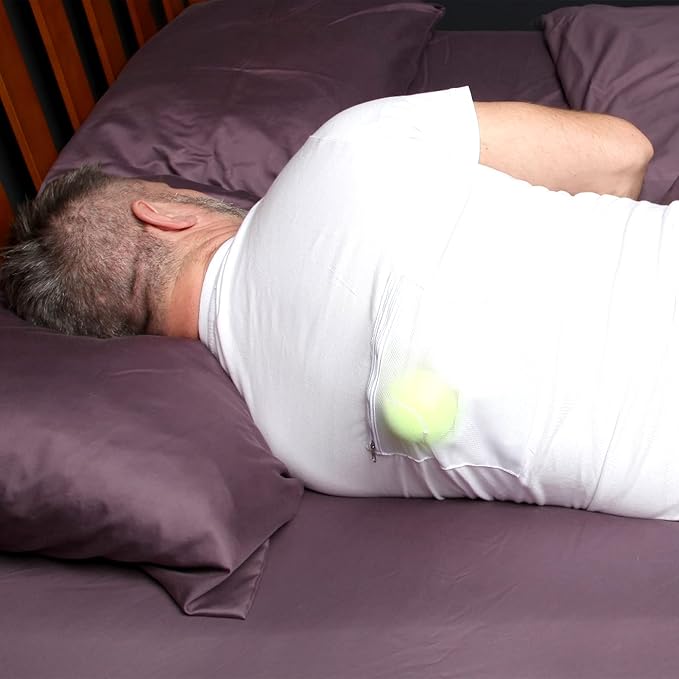 Stop Snoring T-Shirt - Snore Stopper - Most Comfortable Snoring Aid. Health Expert Recommended for Back Snorers! Eliminates Snoring by Adjusting Your Sleeping Position. Guide to Snoring Ebook