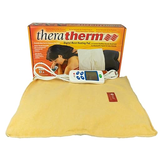 Chattanooga TheraTherm Digital Electric Moist Heating Pads Medium, 14" x 14"