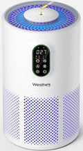 Air Purifiers for Home Large Room 1650 Ft² with Washable Filters, WESTHEY H13 HEPA Air Purifier with Fragrance Flowing Ambient Light Auto, Air Cleaner for Wildfire Smoke Dust Pollen Pets Hair Odor