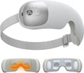 Ultra Light Eye Massager with 2 Level Heat, 120 Mins Uses, 3 Air Compression & Massage Modes, Heated Eye Mask with Bluetooth Music for Migraine Relief, Strain and Dry Eyes, Eye Relief for Women Men
