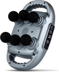 Multi Head Massage Gun Set, Deep Tissue Percussion Massager, 6 Head Electric Massage Tools, Light Grey
