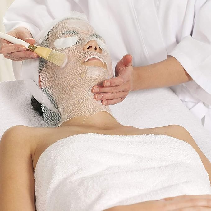 100% Cotton Gauze Facial Mask for Facial Spa, High Frequency Treatments, Skin Care, Case of 1000