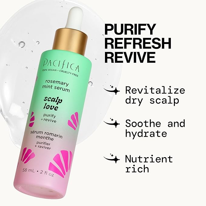 Pacifica, Scalp Love Rosemary Mint Serum, 2 Fl Oz
