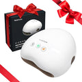 HuBDIC HubiCare Portable Hand Massager with Individual Finger Massage, Cordless Heat & Compression for Finger Numbness & Arthritis Relief, Compact Travel & Gift Design for Love Ones