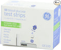 GE100 Blood Glucose Test Strips - 4/Boxes of 50 Strips = 200/Total Strips