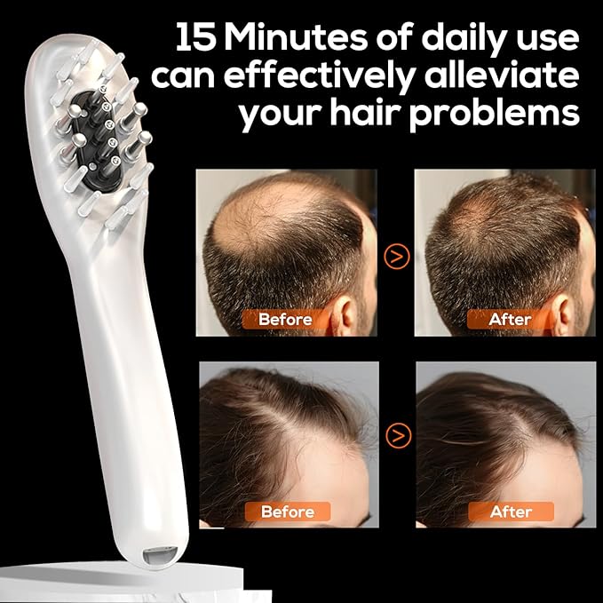 Red Light Therapy for Hair Growth, Scalp Massager Hair Growth Comb,Red Light Comb Devices